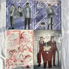 【4点まとめ】隻眼の残像クリアファイル 名探偵コナン