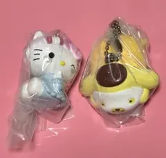 サンリオ GRWMマスコットチャーム ハローキティ ポムポムプリン 2点セット