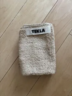 新品　TEKLA ベージュ タオルハンカチ