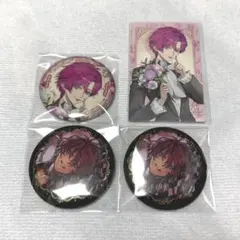 悪魔執事と黒い猫 あくねこ 4周年 缶バッジ 箔押し グリッター 特典 ラト