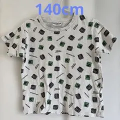 【新品未使用】マイクラ　Tシャツ　140cm 総柄