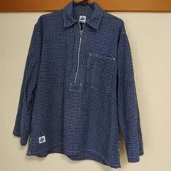 POST O'ALLS チェックシャツ 青色 長袖 - メルカリ