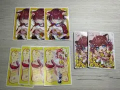 CR 赤身かるび カレーメシ イラストカード 9枚セット
