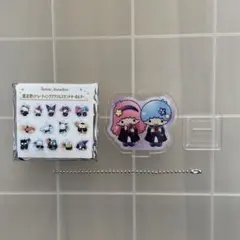 キキララ　リトルツインスターズ　魔法使い　アクリルスタンドキーホルダー