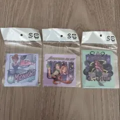 ディズニープリンセス ステッカー3枚