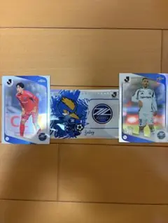 Topps Chrome J 리그 FC마치다 제르비아 카드 3장 세트