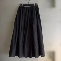 ☆ゴーシュ　ラミーコットン　ギャザースカート