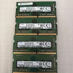 SAMSUNG 8GB PC4-2666V メモリー 4枚セット - メルカリ