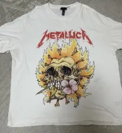 METALICA H&Mコラボ　ルーズフィット ビンテージライクプリントTシャツのサムネイル