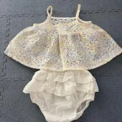 べべ レースキャミ フリルパンツ セットのサムネイル