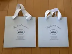 gelato pique 紙袋2枚セット ジェラピケ