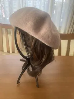 ベレー帽　ウール　フリーサイズ