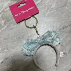 キーチェーン　カチューシャ　ホワイト