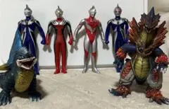 ウルトラマン 怪獣 ソフビ 6体セット まとめ売り