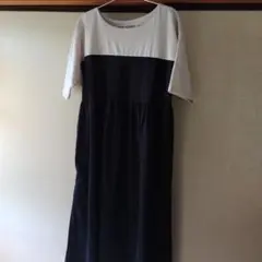 ミルクティー　タグ付き　マタニティワンピース　授乳口付き