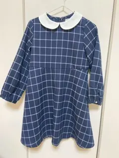 ネイビー　ワンピース 110cm
