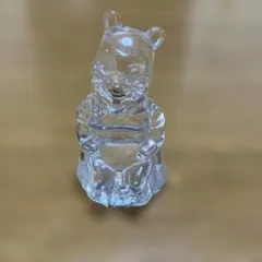 くまのプーさん ガラス製フィギュア 置物