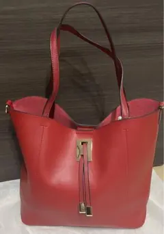 FIRANO 赤 トートバッグ