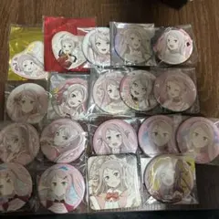 ラブプラスアーケード 姉ヶ崎寧々 オリジナル缶バッジ8個 手書き