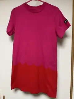 【美品】adidas × marimekko 半袖ワンピース 155センチ