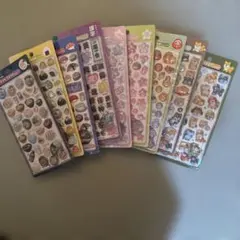 【正規品】ボンボンドロップシール 和柄9種 ラーメン　寿司　おにぎり　桜