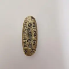 【古銭】江戸時代 丁銀 レプリカ（参考品）古銭風 置物 観賞用(kr01)