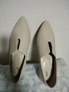 Oriental Traffic バブーシュ　ベージュ　 24.5cm