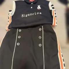 archivio ノースリーブポロ＆スカート セットアップ 36 archivio ノースリーブポロシャツ ショートパンツ セットアップ - メルカリ