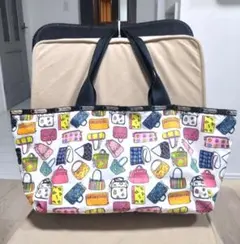 レスポートサック　レア柄・レア型　バッグ柄ハンドバッグ