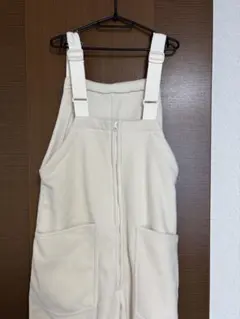 NIKO AND... クリーム色オーバーオール