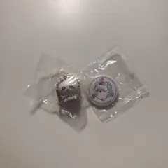 【未開封】　ちいかわ くら寿司　モモンガ　キーホルダー　缶バッチ　2点セット