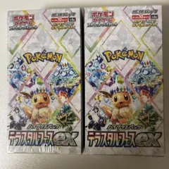 ポケモンカードゲーム テラスタルフェスEX 2箱セット　シュリンク付　新品未開封