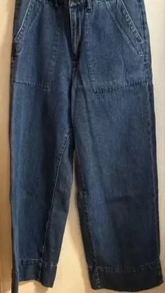 coenデニムワイドパンツ