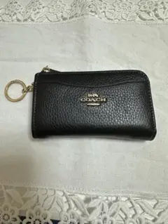 p*]様 coach キーリング付きパスケース　コインケース