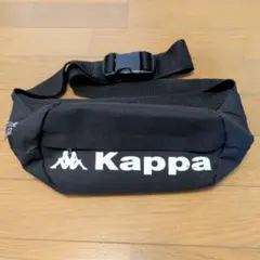 Kappa ボディバッグ ウエストポーチ ブラック