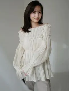 anuans ♡リネンカットオフオーバーコート - メルカリ