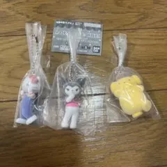 サンリオキャラクターズ ミニチュアチャーム ライブキャラクター キティ クロミ