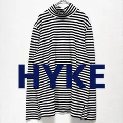 2026年最新】HYKE 柄・デザイン：ボーダー レディース 長袖 Tシャツ