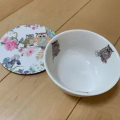 フクロウ カップ&ソーサー