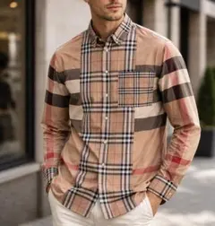 2026年最新】バーバリーメガチェックシャツの人気アイテム - メルカリ