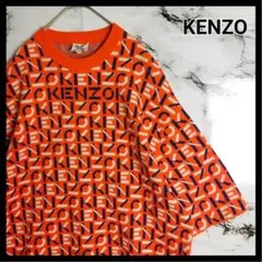 【入手困難】ケンゾー☆KENZOロゴ 半袖ニット Tシャツ 即完売 人気デザイン