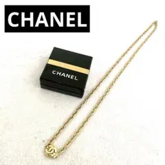 CHANEL ゴールド　ネックレス　ココマーク