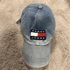 TOMMY JEANS デニムブルー キャップのサムネイル