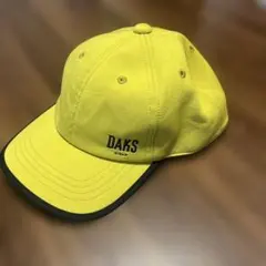 DAKS GOLF キャップ イエロー値下げ交渉⚪︎のサムネイル