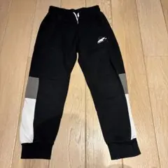 サイドパネル ブラック ジョガーパンツ 100cm~
