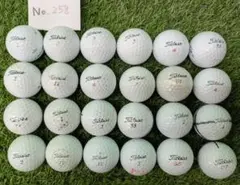 ロストボールNo.258 24球セット Titleist　年式混合のサムネイル