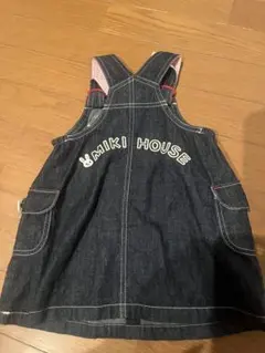 MIKI HOUSE デニムロンパース 90サイズ