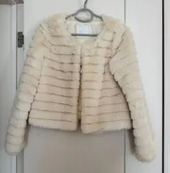 CECIL McBEE アイボリー コート M