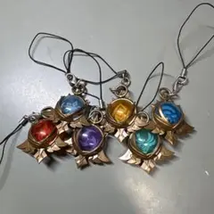 ガチャガチャ　原神 神の目 モンド編 コンプリートセット ストラップセット