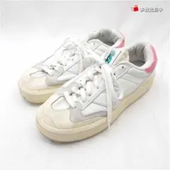 ニューバランス ホワイト系 ピンク系 スニーカー 26cm メンズ